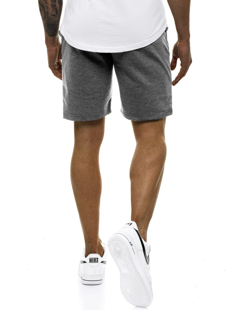 Spodenki męskie ciemno-szare OZONEE JS/XW75Z