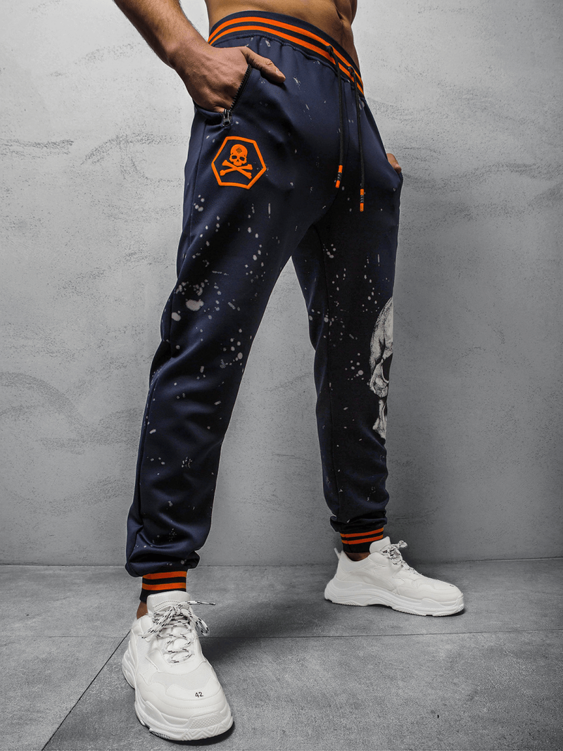 Штани спортивні чоловічі Темно-Синi OZONEE JS/K10228