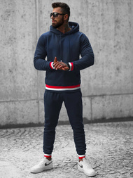 Komplet dresowy męski granatowy OZONEE JS/8C60/25