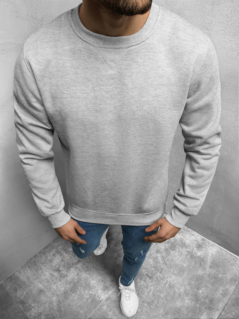 Bluza męska crewneck szara OZONEE JS/2003Z