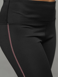 Komplet sportowy dwuczęściowy damski czarny OZONEE O/XL012/1Z