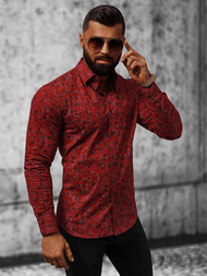 Сорочка чоловіча Бордова OZONEE O/V08