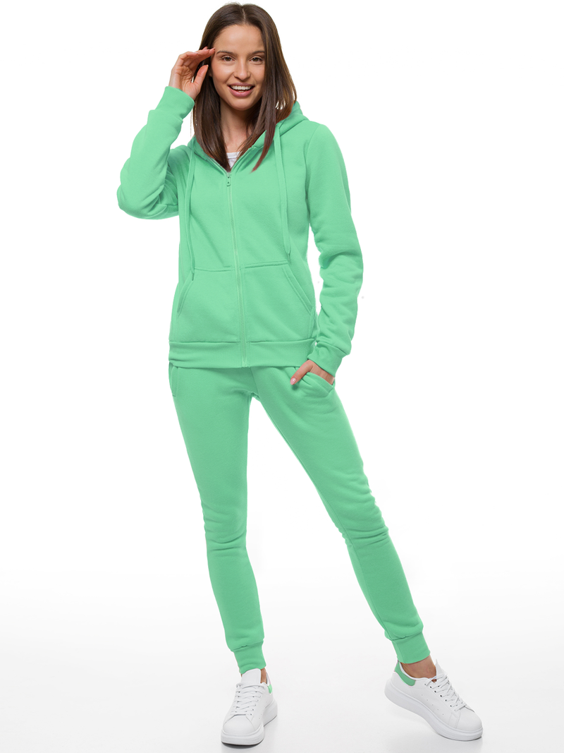 Спортивні штани жіночі м’ятні OZONEE JS/CK01/39