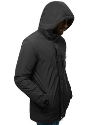 Kurtka zimowa męska grafitowa OZONEE O/9805