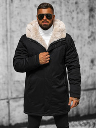 Куртка зимова чоловіча чорна OZONEE JS/22M315/392