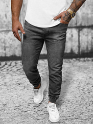 Чоловічі джинси джоггери Чорнi OZONEE NB/MP0275N