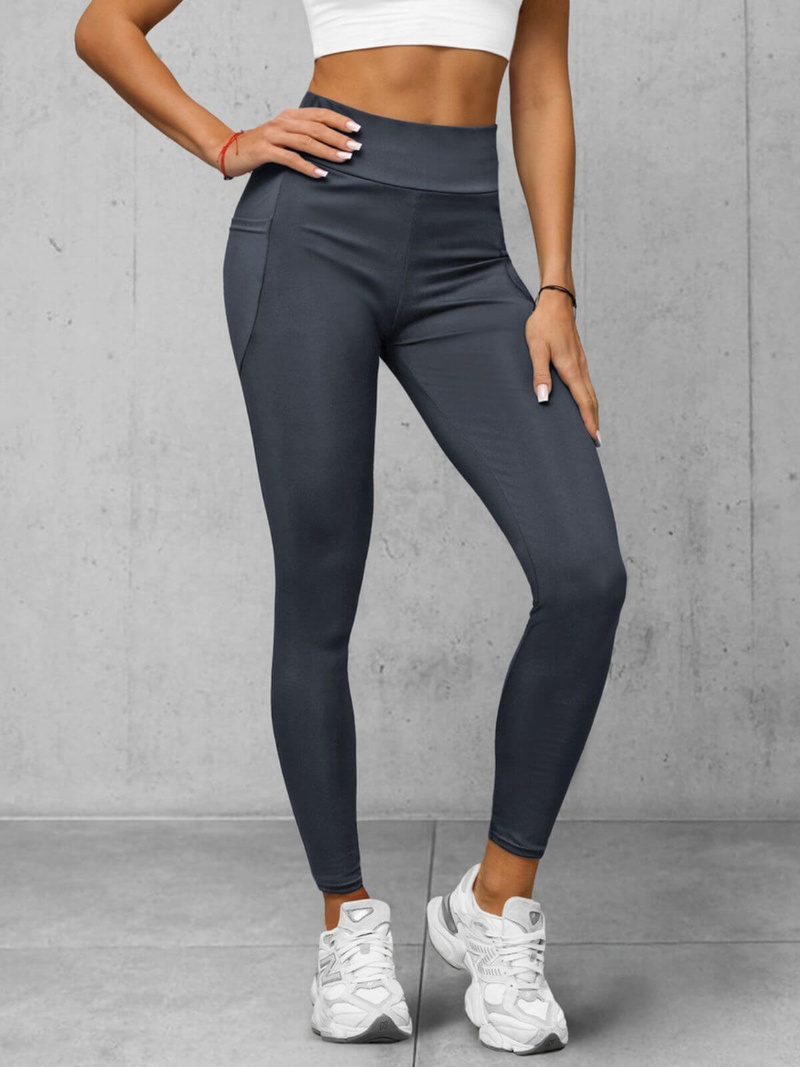 Legginsy damskie grafitowe OZONEE JS/35K1606/5