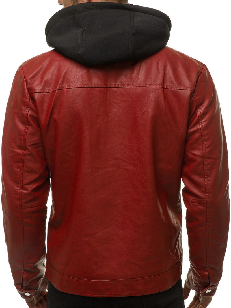 Куртка шкіряна чоловіча Бордова OZONEE JB/JP1169/2