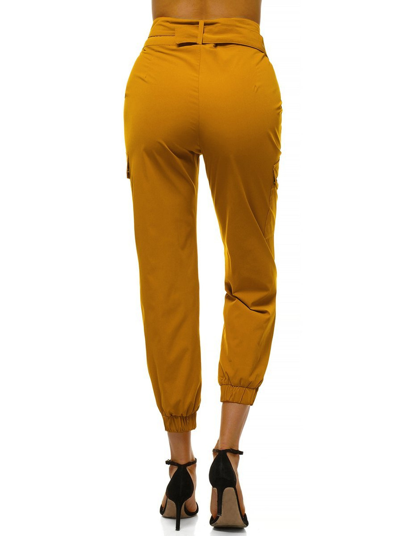 Жіночі штани Джогер Жовтi OZONEE O/HM001