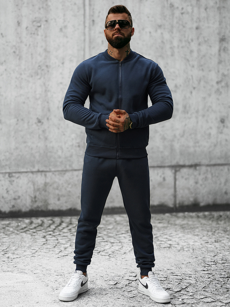 Спортивний костюм чоловічій tемно-cинiй OZONEE JS/8C76/25