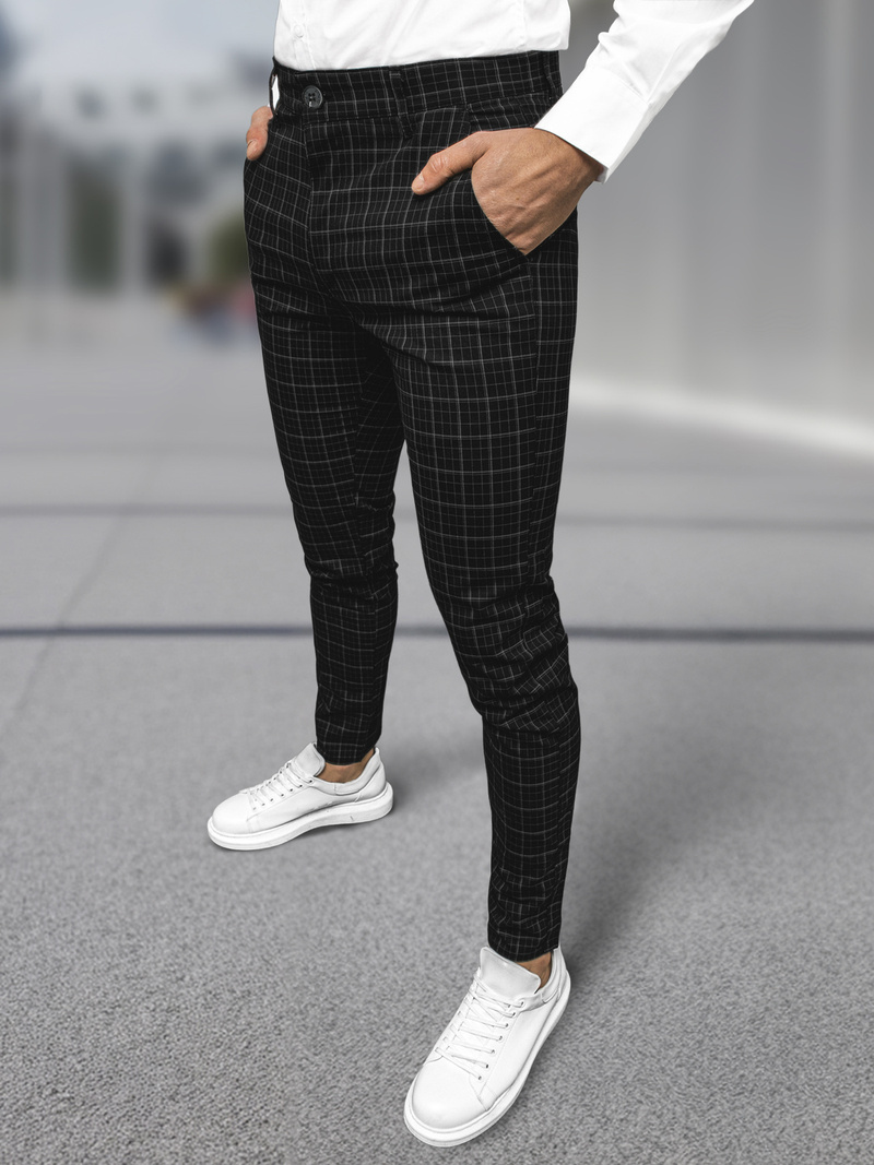 Штани чоловічі чорнi OZONEE DJ/5515