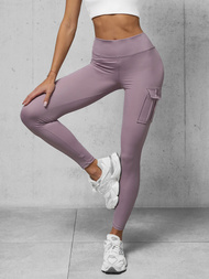 Legginsy damskie różowe OZONEE O/A10319