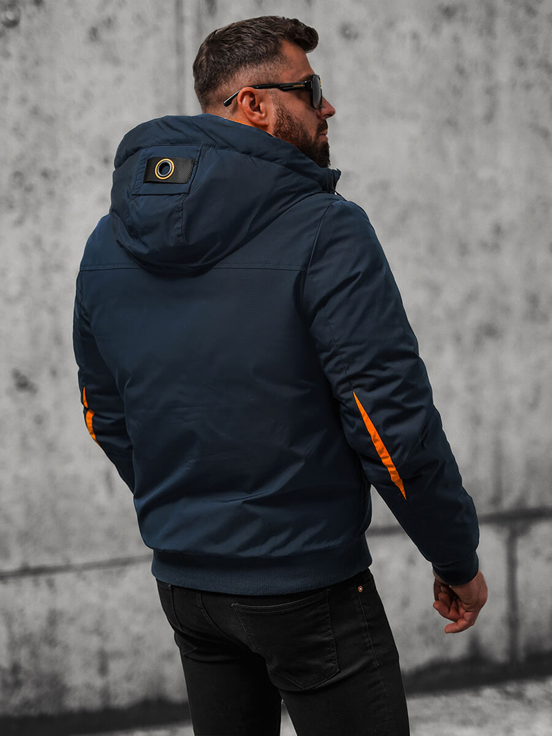 Kurtka zimowa męska granatowa OZONEE JS/27M8100
