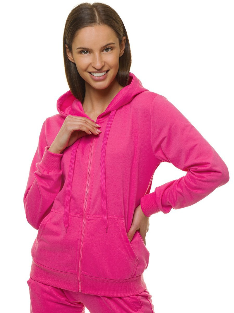 Жіноча Толстовка темно-рожевий OZONEE JS/68B20003/19
