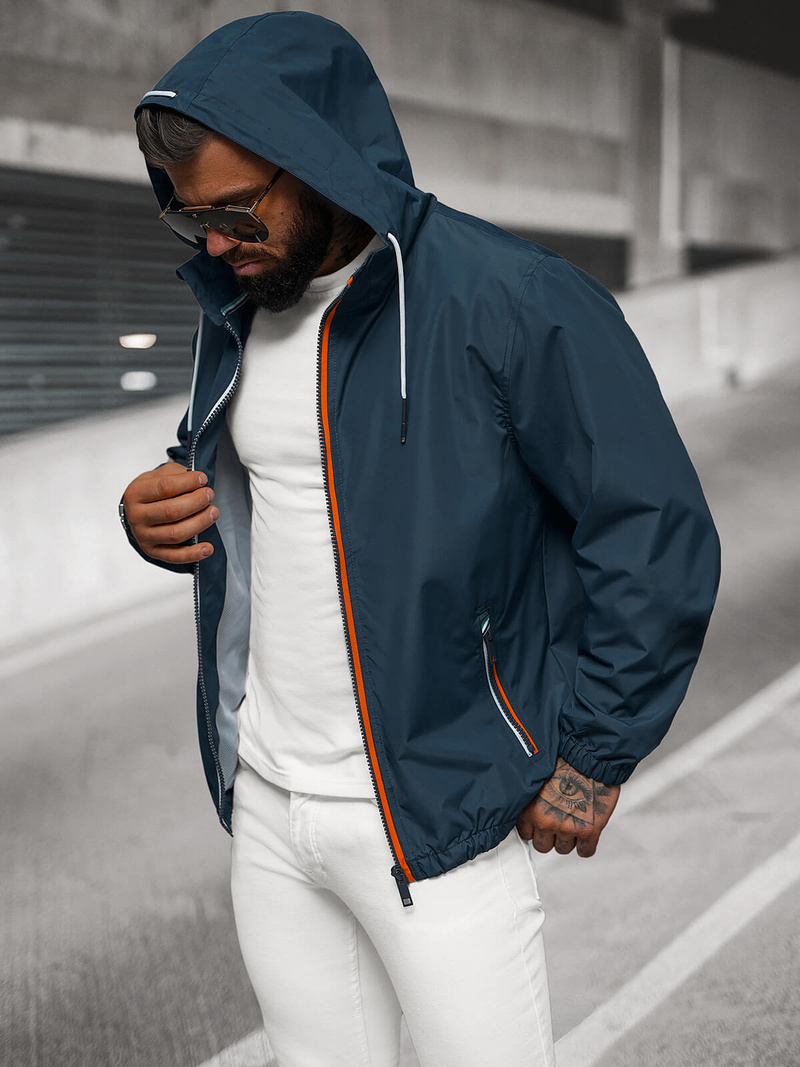 Kurtka męska granatowa OZONEE JS/5M802/215