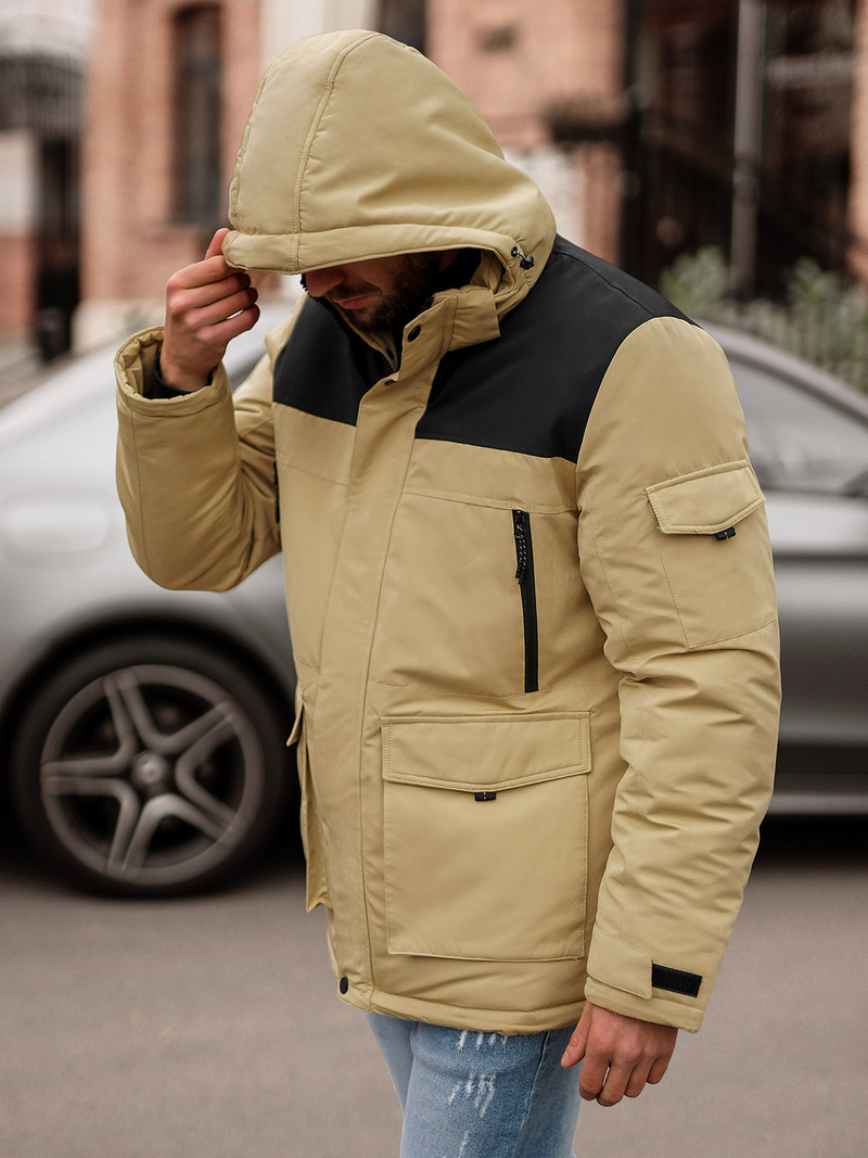 Куртка Чоловіча Бежева OZONEE JS/22M322/62Z