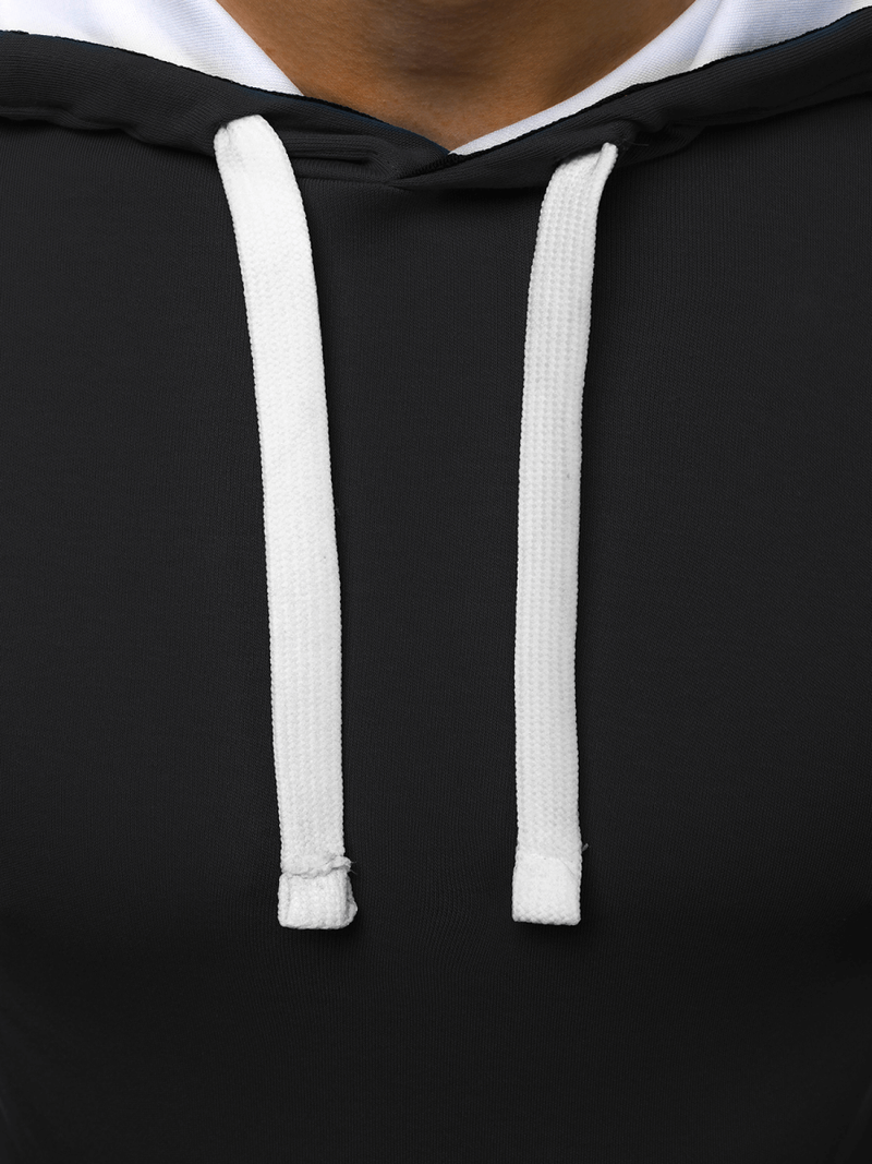 Футболка чоловіча Чорно-Бiла OZONEE O/1273Z