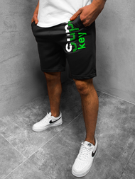 Шорти чоловічі Чорнi OZONEE JS/NP01