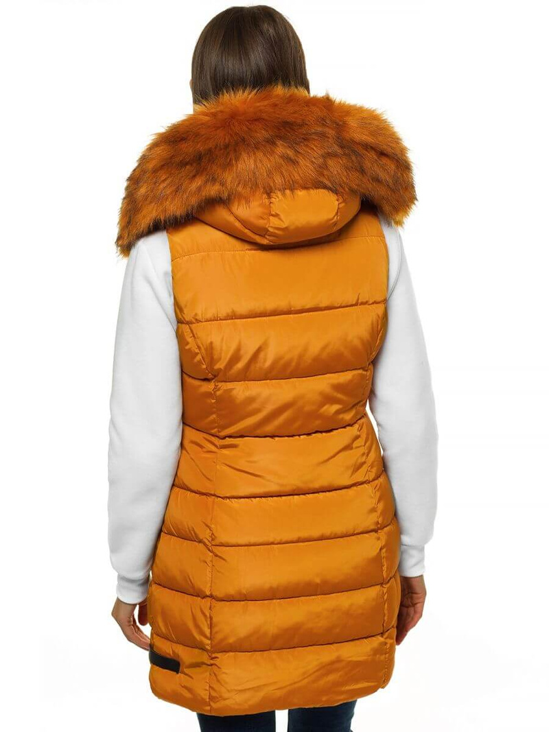 Стьобаний жіночий жилет Гiрчична OZONEE O/M205/87