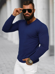 Sweter męski ciemno-niebieski OZONEE NB/MMB601/5Z