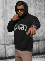 Толстовка чорна OZONEE O/SWE23019