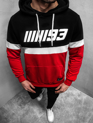 Bluza męska czerwona OZONEE A/0963Z