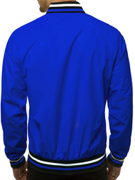 Kurtka bomberka męska niebieska OZONEE N/6198