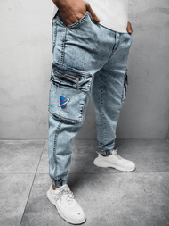 Штани чоловічі джоггери Синi OZONEE MACH/51222