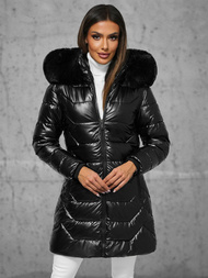 Куртка жіноча чорна OZONEE JS/16M9122/392