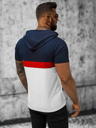 Футболка чоловіча ультрамаринова OZONEE JS/8T982