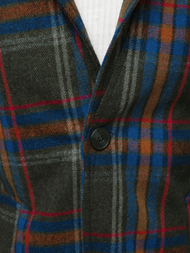 Пальто чоловіче зелено-блакитний OZONEE O/5628