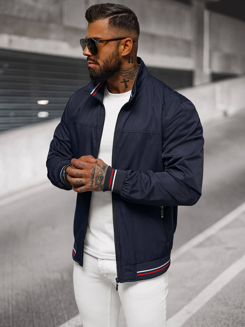 Kurtka męska granatowa OZONEE JS/5M3110/215Z