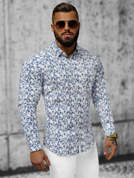 Koszula męska biała OZONEE O/V19