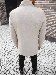 Płaszcz męski jasno-beżowy OZONEE O/5628