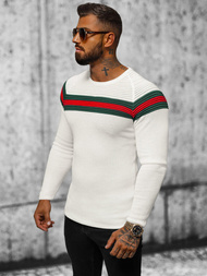 Светр чоловічій kремовий OZONEE L/2457Z