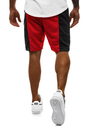 Шорти чоловічі Червоно-чорні OZONEE JS/81016Z