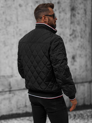 Kurtka męska czarna OZONEE JS/5M3109/392