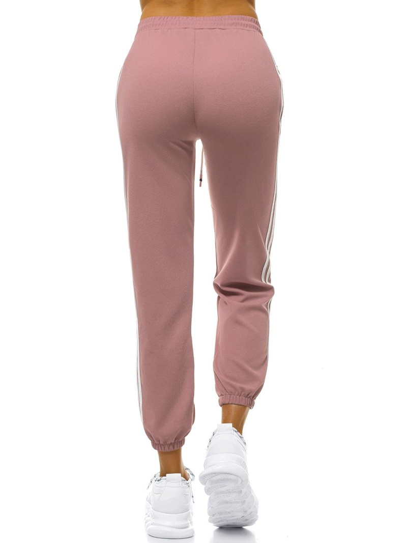 Spodnie dresowe damskie jasno-różowe OZONEE JS/1020/A16
