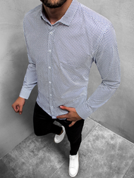 Сорочка чоловіча Бiла OZONEE O/3010/09