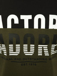 T-Shirt męski zielony OZONEE JS/SS11106Z