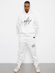 Komplet dresowy męski oversize ecru OZONEE MACH/M3282