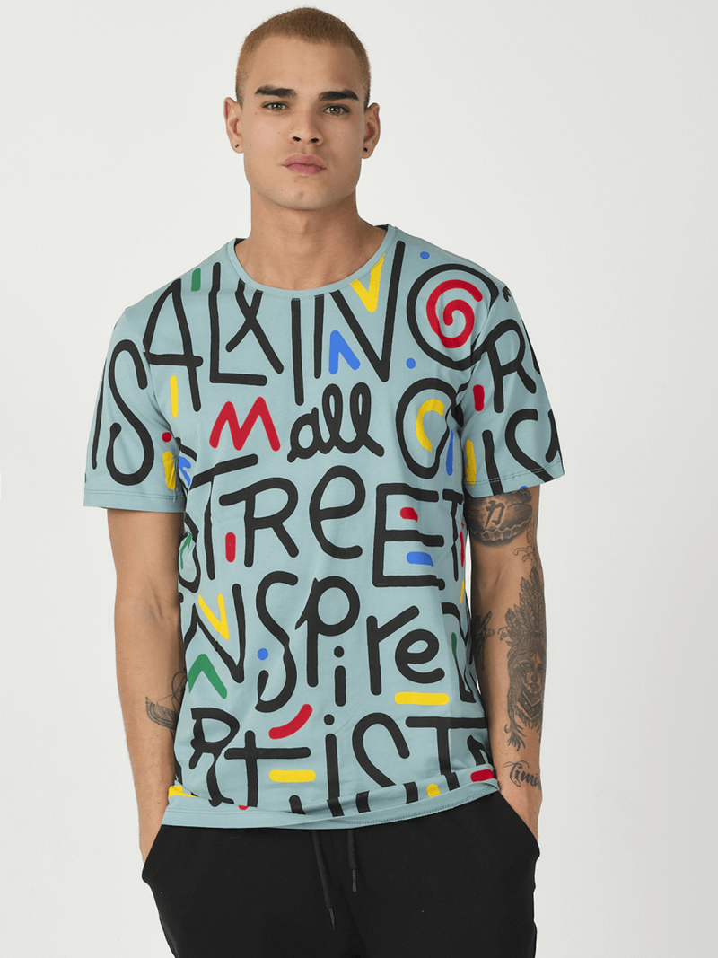 Футболка чоловіча м’ятні OZONEE MR/21518