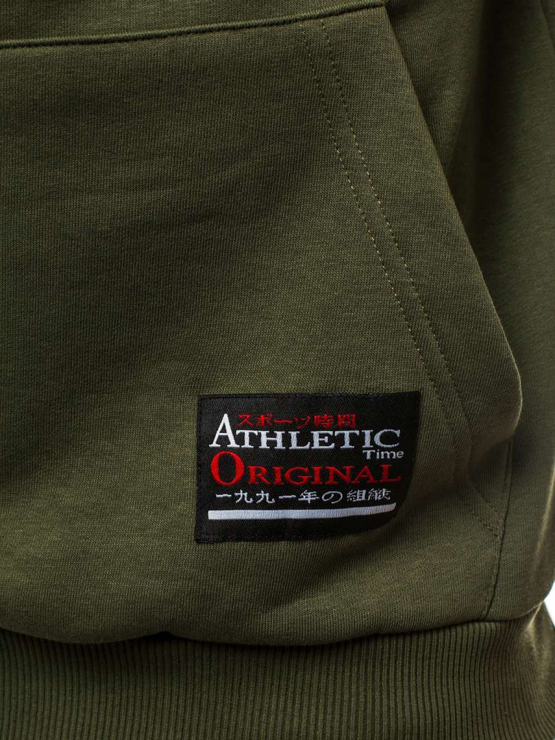 Bluza męska zielona OZONEE A/0963Z