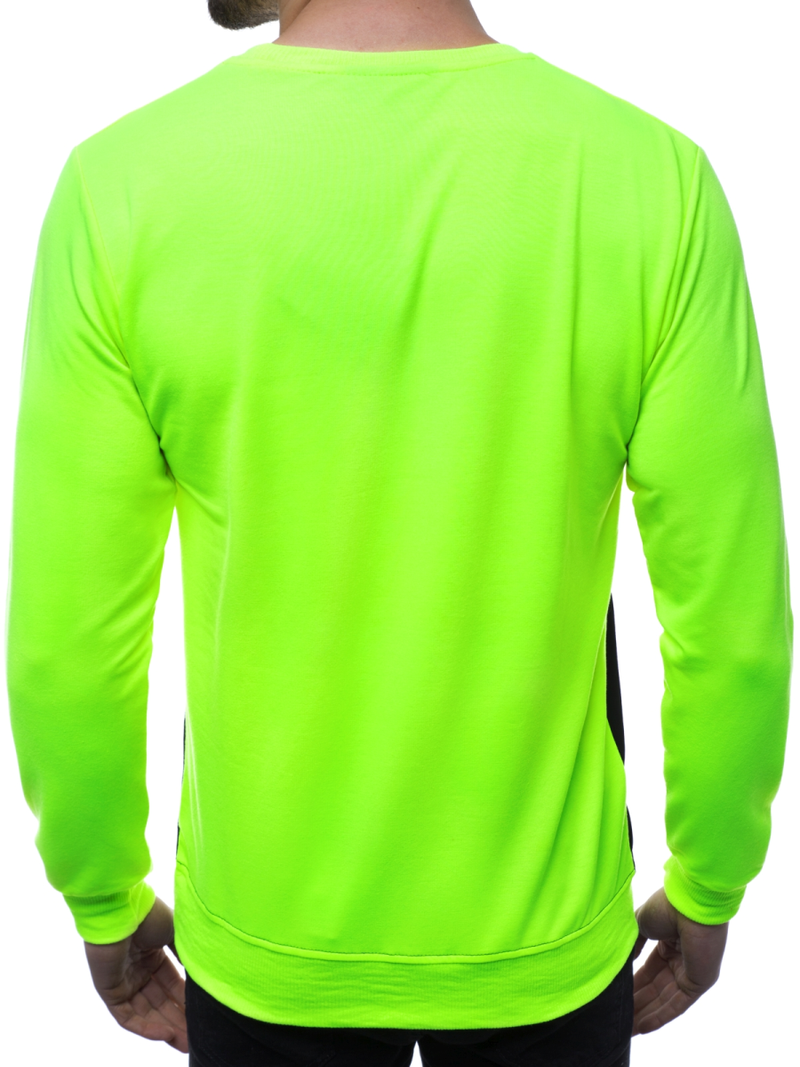Толстовка чоловіча Зелена-неон OZONEE MACH/2121