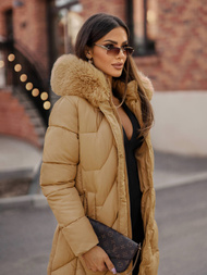 Куртка жіноча Бежева OZONEE JS/16M9202/62