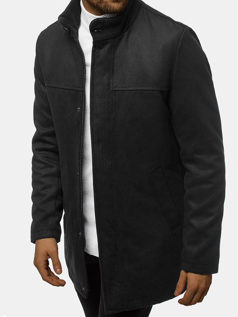 Пальто чоловіче Чорний OZONEE JS/79M3132Z