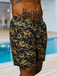 Spodenki kąpielowe męskie czarne OZONEE O/MTK4474