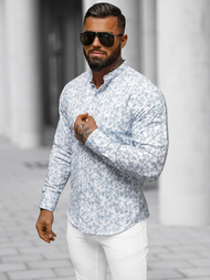 Koszula męska biała OZONEE O/V101