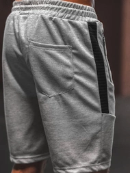 Spodenki dresowe męskie szare OZONEE O/WW20013/2