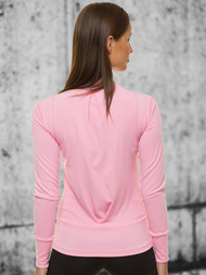 Bluza damska rozpinana jasno-różowa OZONEE JS/HD150/25